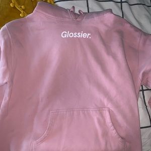 Glossier Pink Hoodie